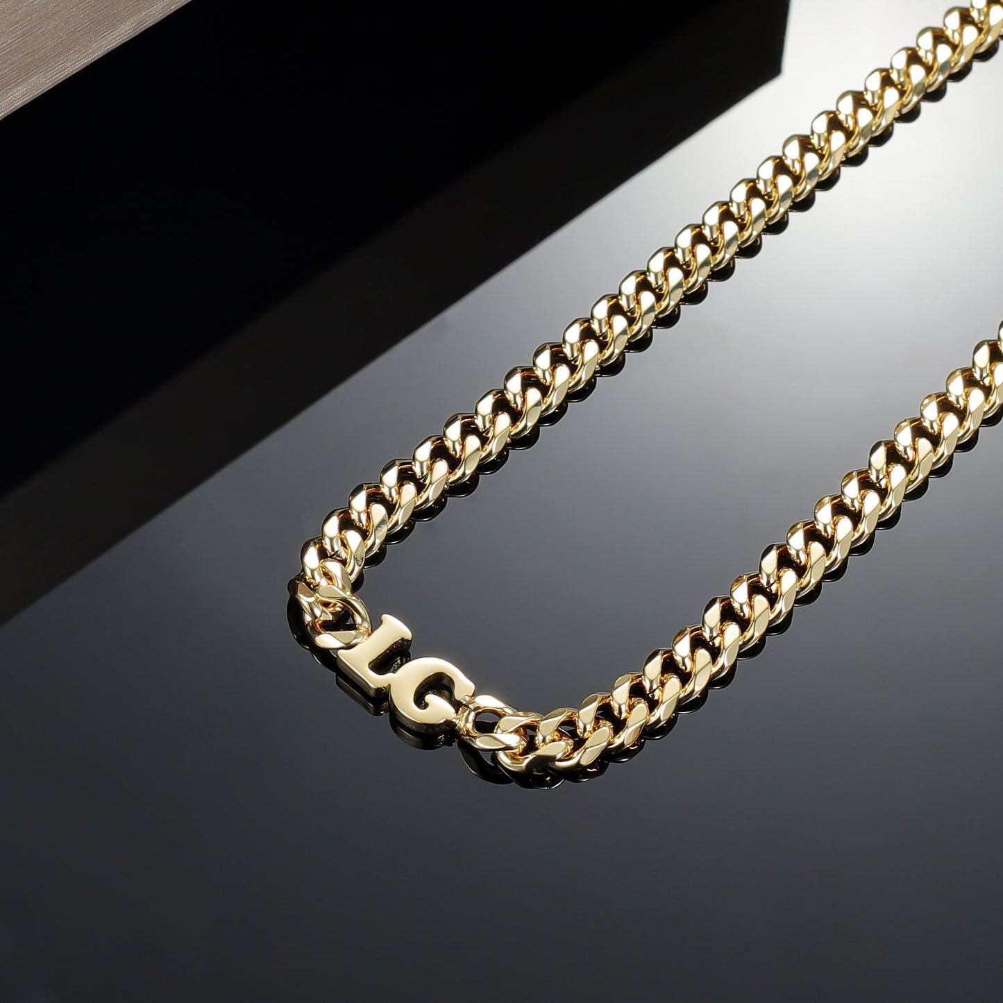 Luka Initials Cuban Chain