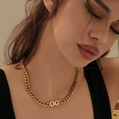 Luka Initials Cuban Chain