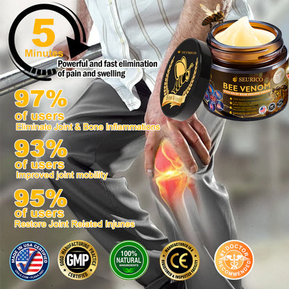 Clearance Blowout! 🚨 SEURICO™ Bee Venom Joint & Bone Therapy Cream