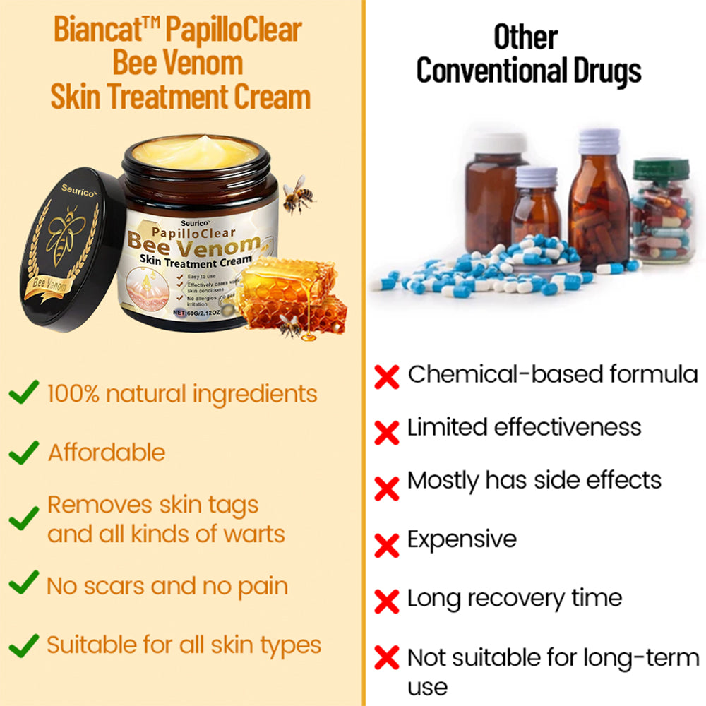 🎉[Official Store] 🎄 Holiday Sale Extravaganza: Enjoy 50% Off! 🎁Bee Venom Mole and Wart Cream