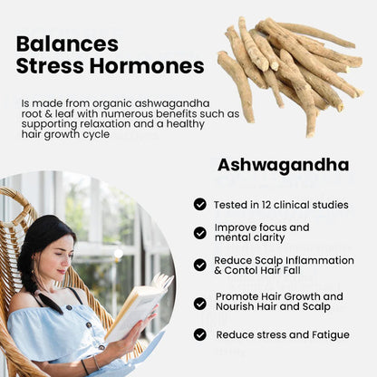Seurico™ Ashwagandha 4500 Hair Growth Spray