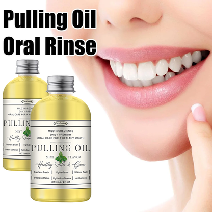 POWERFUL ORGANIC COCONUT + PEPPERMINT PULLING OIL