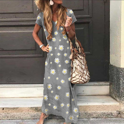 Beach Summer Dress Fashion Casual Women Dress Long Sleeve & Short For Choice