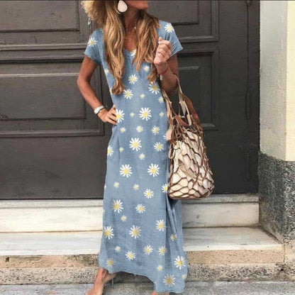 Beach Summer Dress Fashion Casual Women Dress Long Sleeve & Short For Choice
